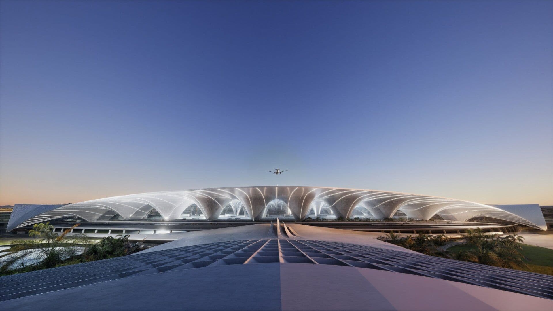 Al Maktoum International Airport Render